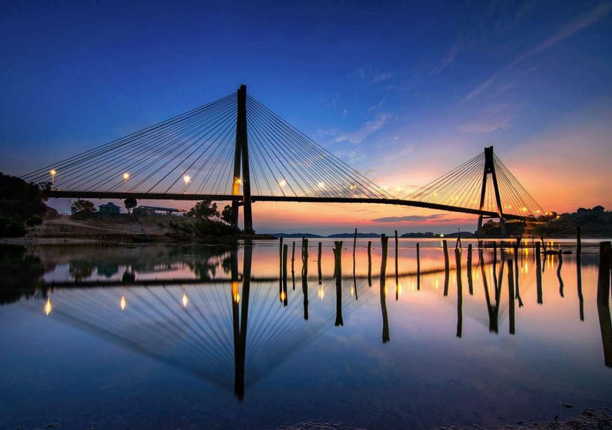 Cầu Barelang Fisabililah - một điểm nhấn du lịch của Batam Indonesia