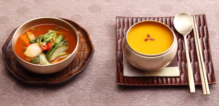 Những tô cháo bí ngô Hàn Quốc sẽ có hương vị thơm ngon nhất vào mùa thu