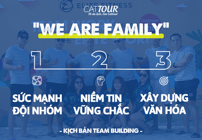 Nội dung kịch bản Team Building We Are Family