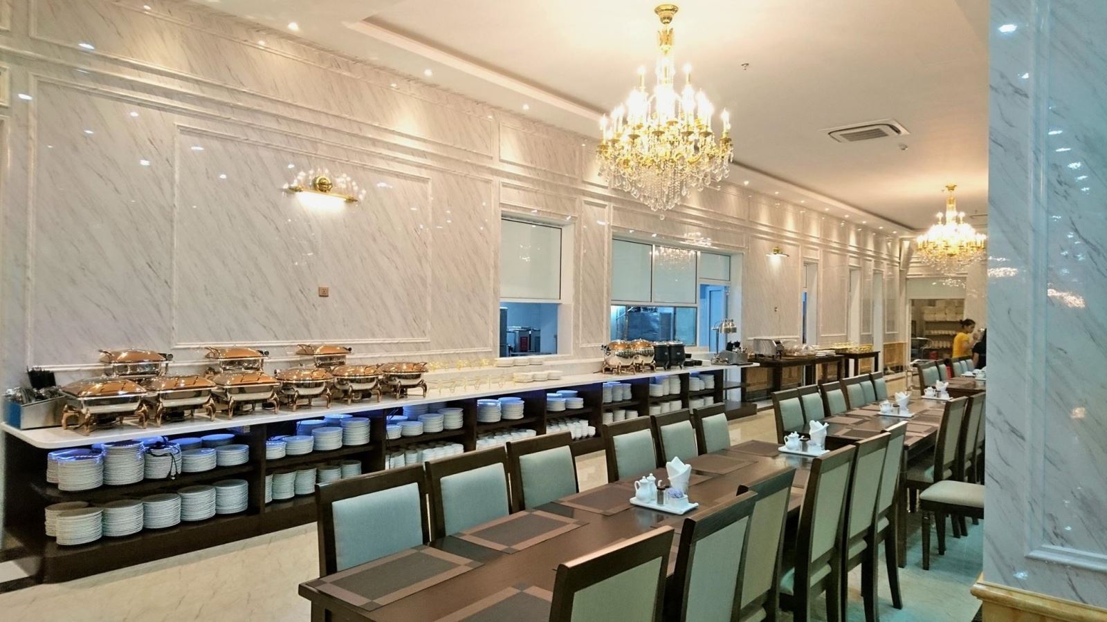 Phòng ăn tại Paracel Resort Hải Tiến