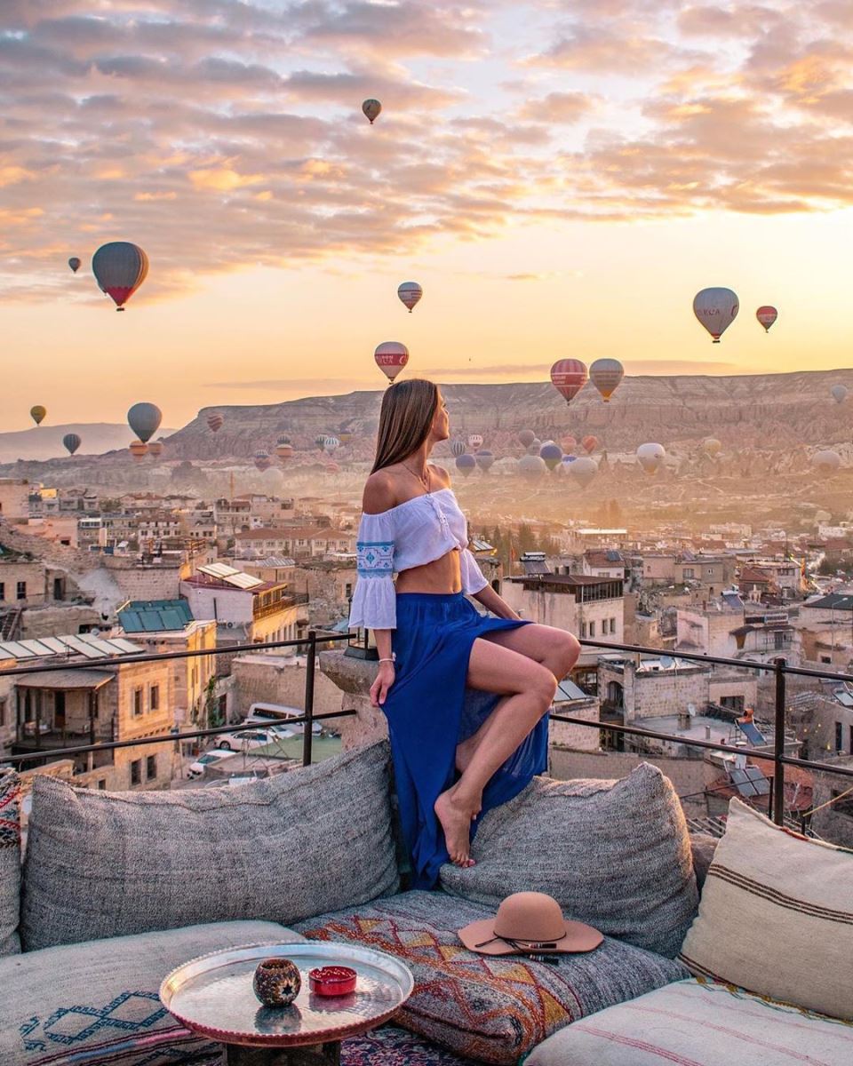 Du lịch Thổ Nhĩ Kỳ khinh khí cầu
