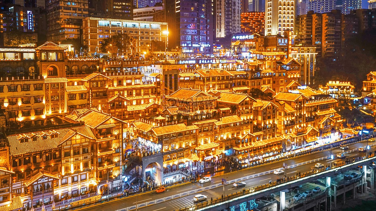 Tham Quan Trùng Khánh về đêm