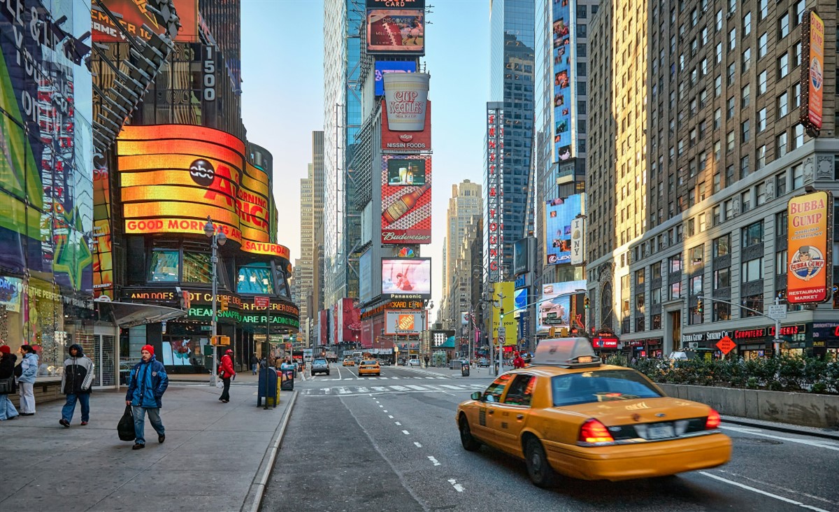 Tham quan Quảng trường Timesquare