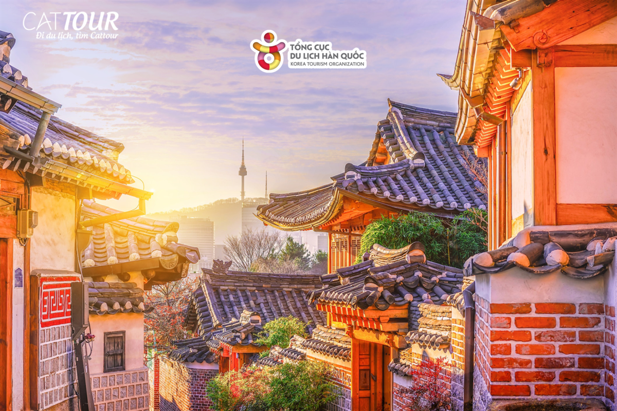 Khám phá vẻ đẹp thanh bình của Làng Hanok Bukcheon