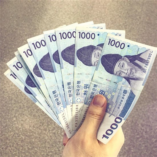 100, 500, 1000, 5000, 10000 won Hàn Quốc bằng bao nhiêu tiền Việt Nam