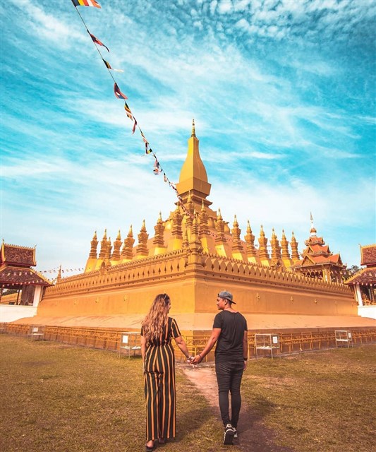 Pha That Luang (chùa Thạt Luổng) – ngôi chùa đẹp và kì vĩ tại thủ đô Viêng Chăn, Lào
