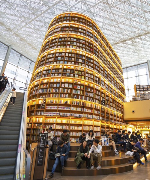 Thư viện Starfield Library – Thiên đường sống ảo của các hot blogger ở Seoul, Hàn Quốc