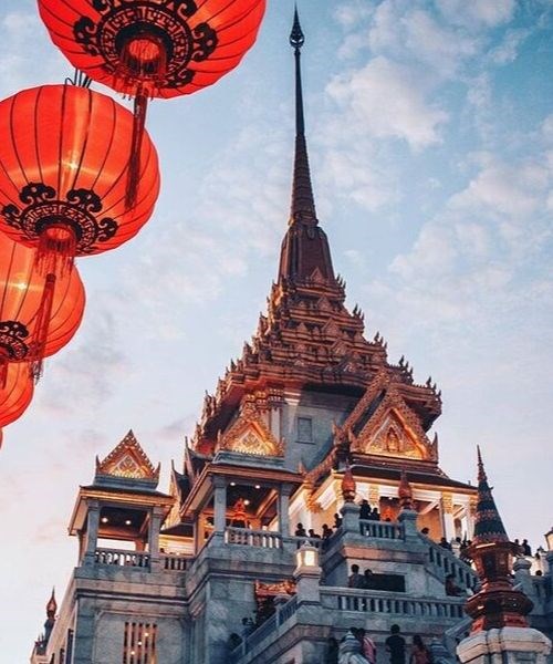 Tham quan Wat Traimit Bangkok, nơi lưu giữ linh hồn của cốt Phật bằng vàng khối