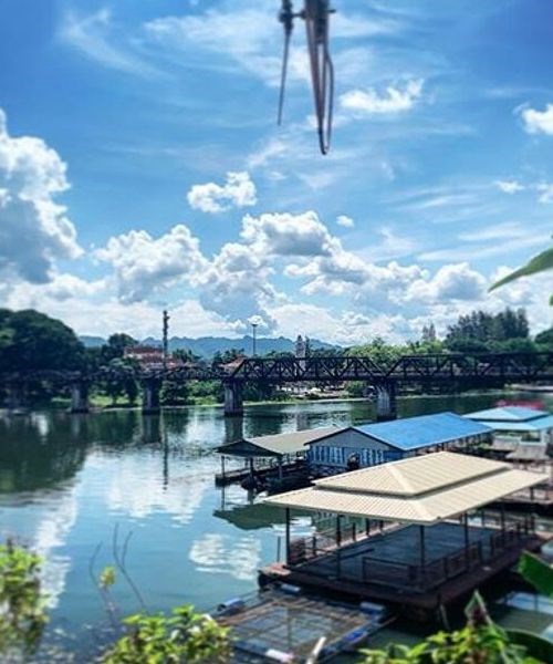 Ghé thăm ngôi làng Kanchanaburi bên sông duyên dáng, thơ mộng của Thái Lan
