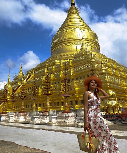 Cùng khám phá ngôi chùa Shwezigon - ngôi chùa được dát vàng đầu tiên ở Myanmar