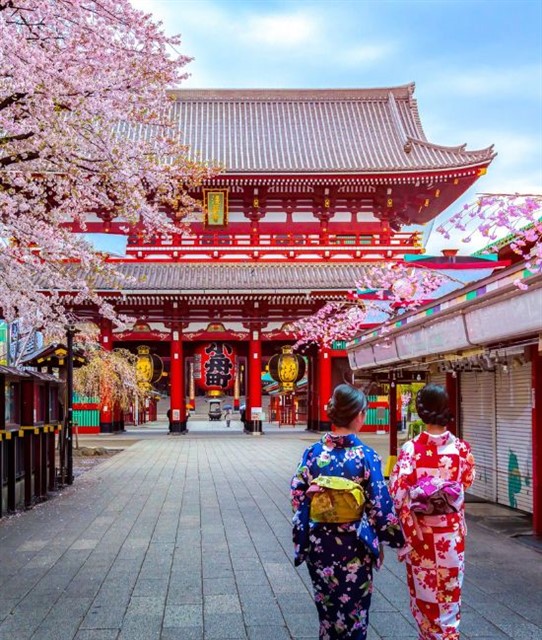 Bật mí 5 địa điểm “hớp hồn du khách” khi đến với thủ đô của Nhật Bản