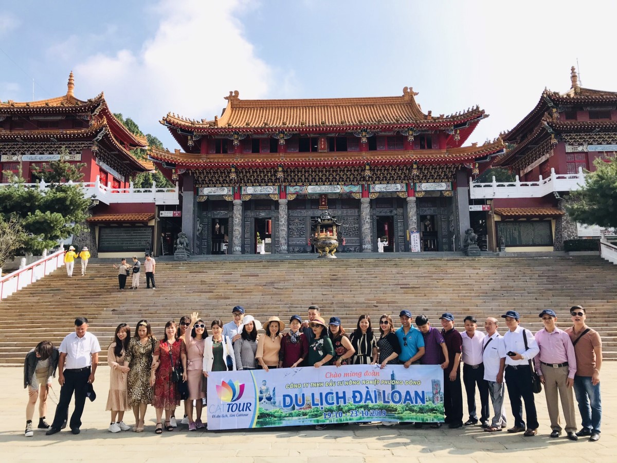 Tour du lịch Đài Loan | TP. Hồ Chí Minh - Đài Bắc - Nam Đầu - Đài Trung - Cao Hùng 5N4Đ 2023