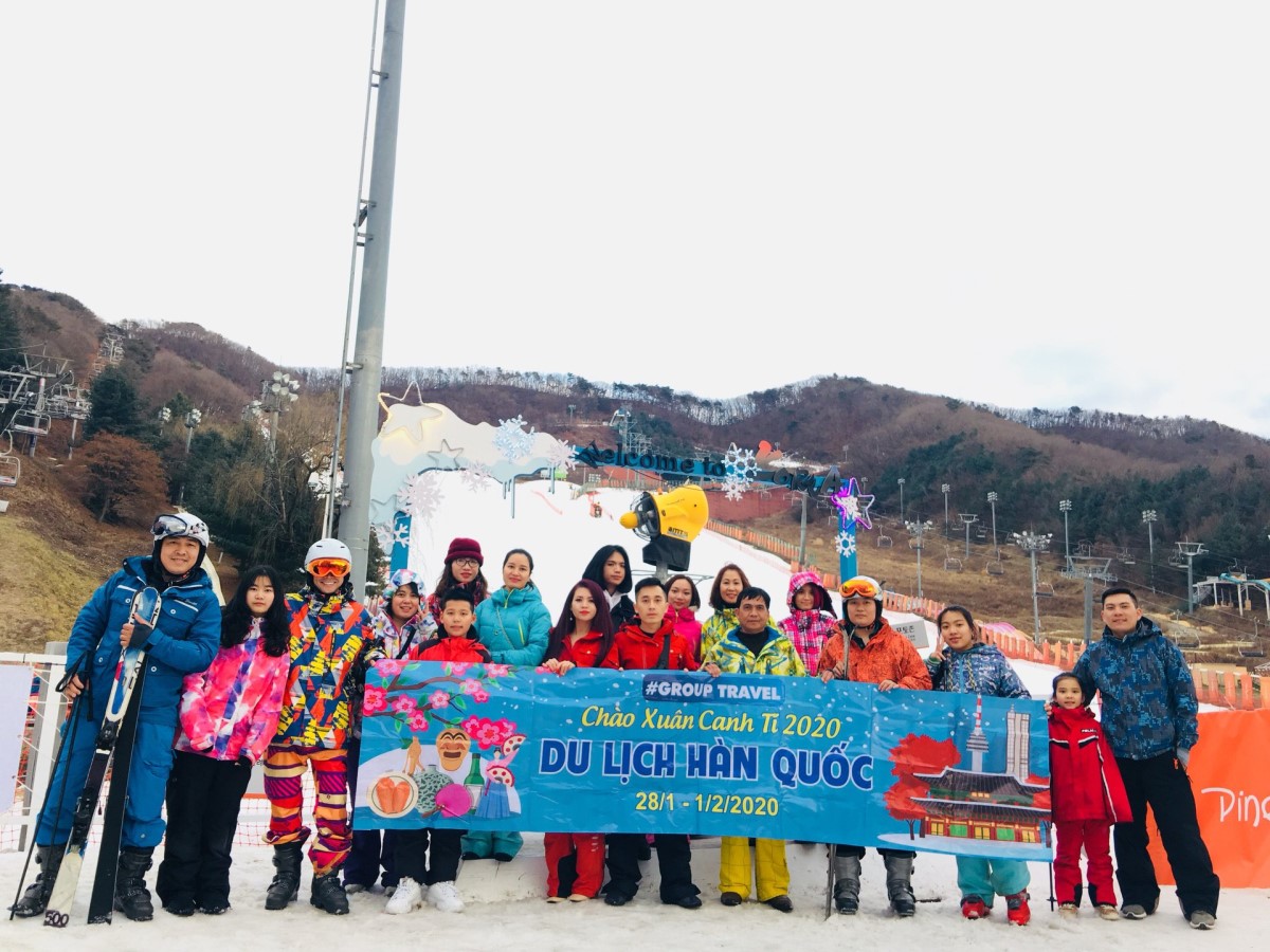 Tour du lịch TP.HCM | Cung đường tuyết Hàn Quốc 6 ngày 5 đêm
