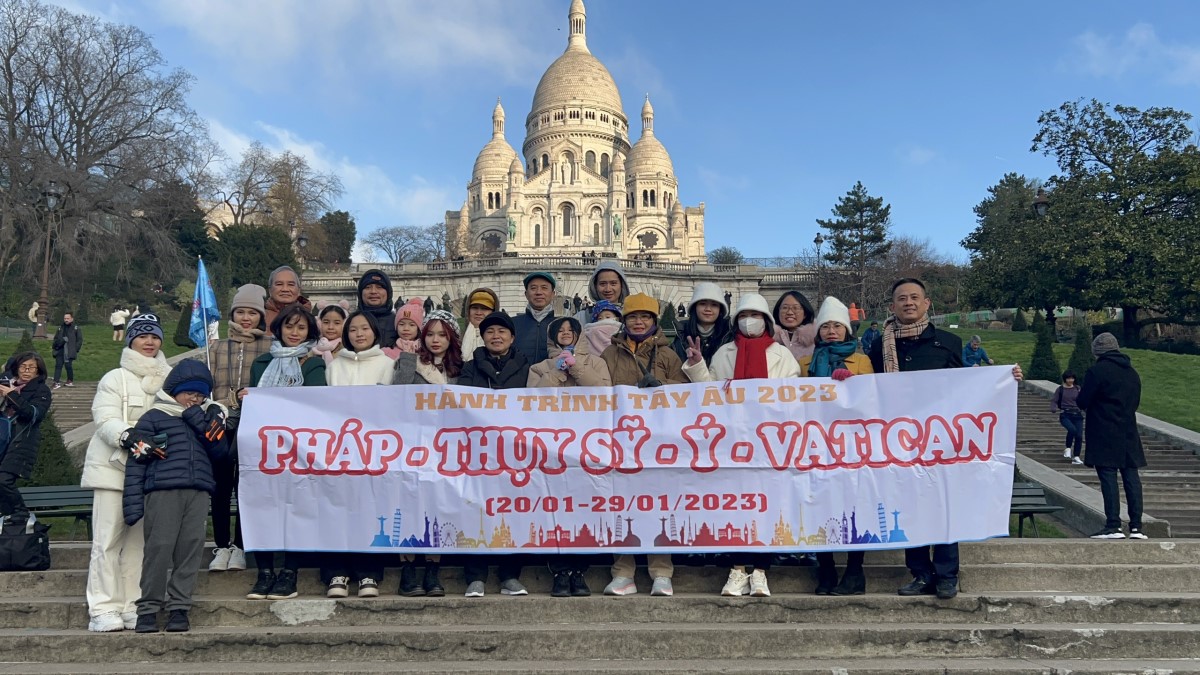 Tour du lịch Châu Âu | TP. Hồ Chí Minh - Pháp - Thụy Sỹ - Ý - Vatican 10 ngày 9 đêm 
