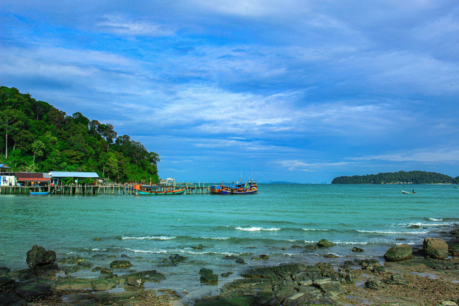 Biển ở Sacaren Bay