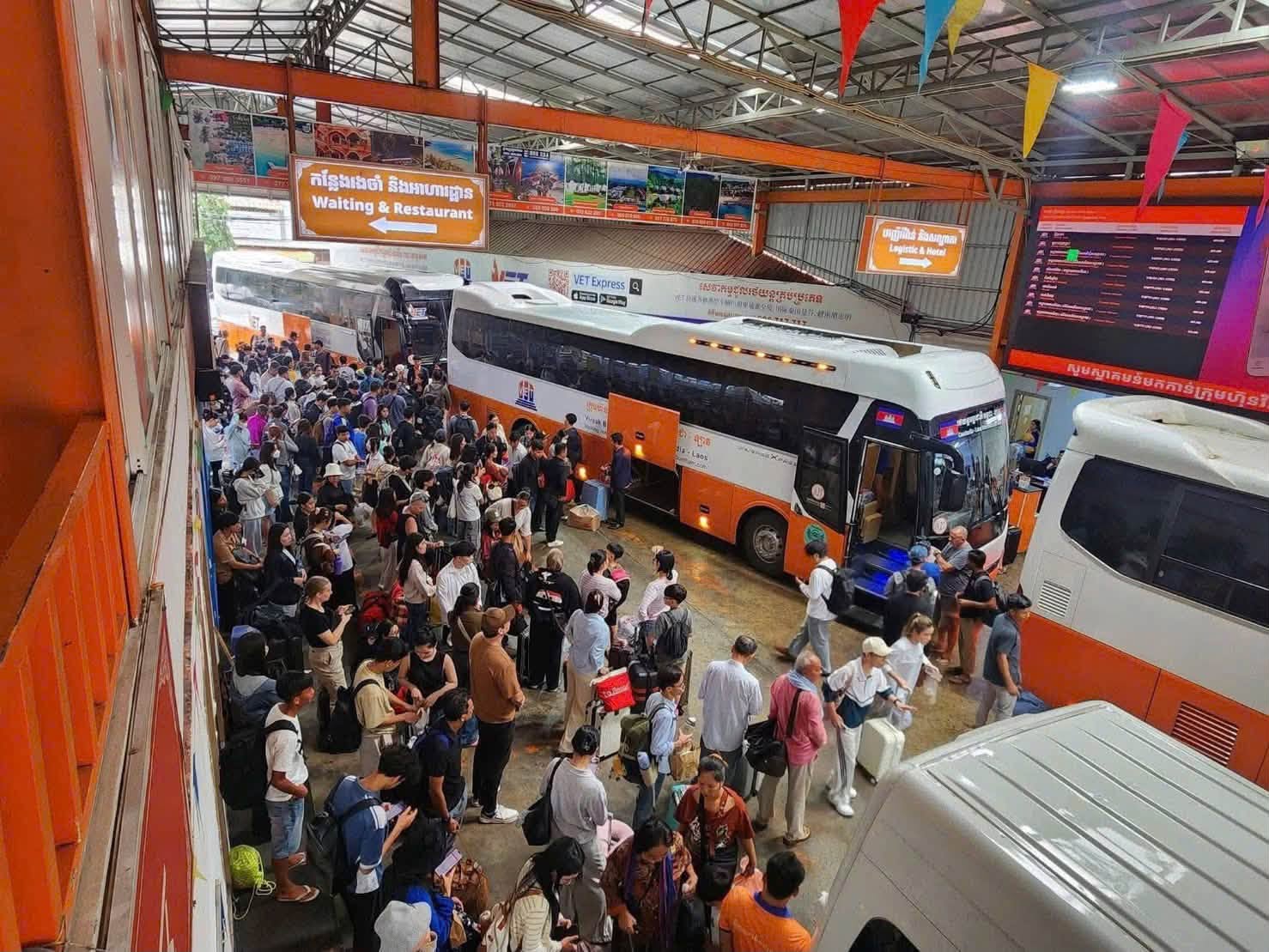 Xe bus Sài Gòn - Phnom Penh - Sihanoukville