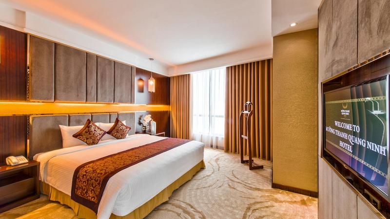 Phòng nghỉ tại khách sạn Mường Thanh Quảng Ninh