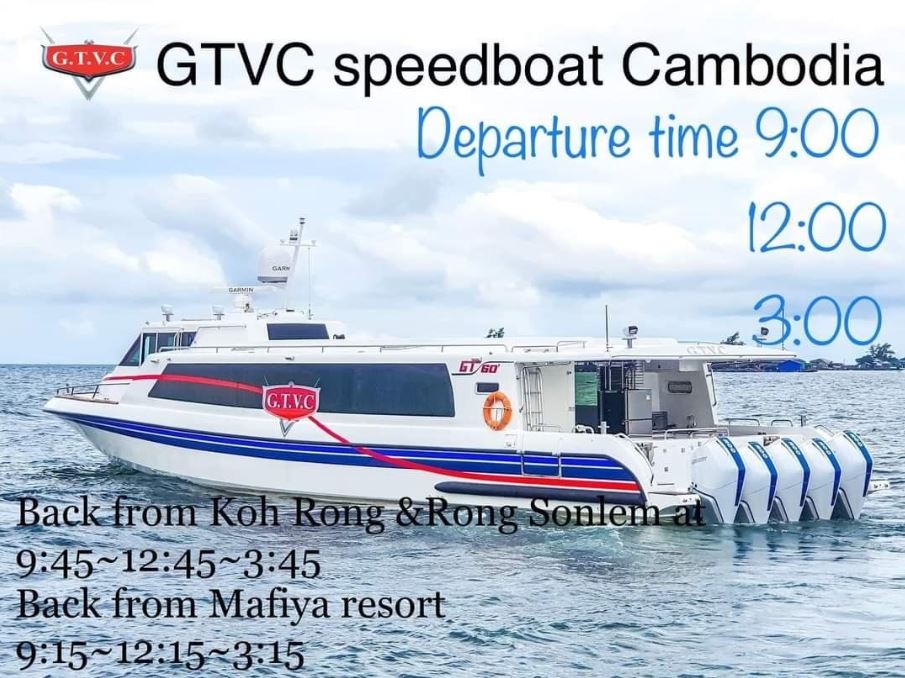 Tàu cao tốc GTVC Speed Boat của Campuchia