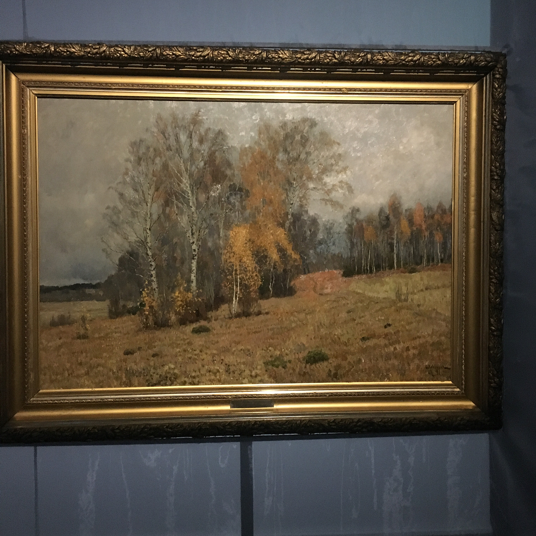 Bức tranh "Mùa thu vàng" nổi tiếng