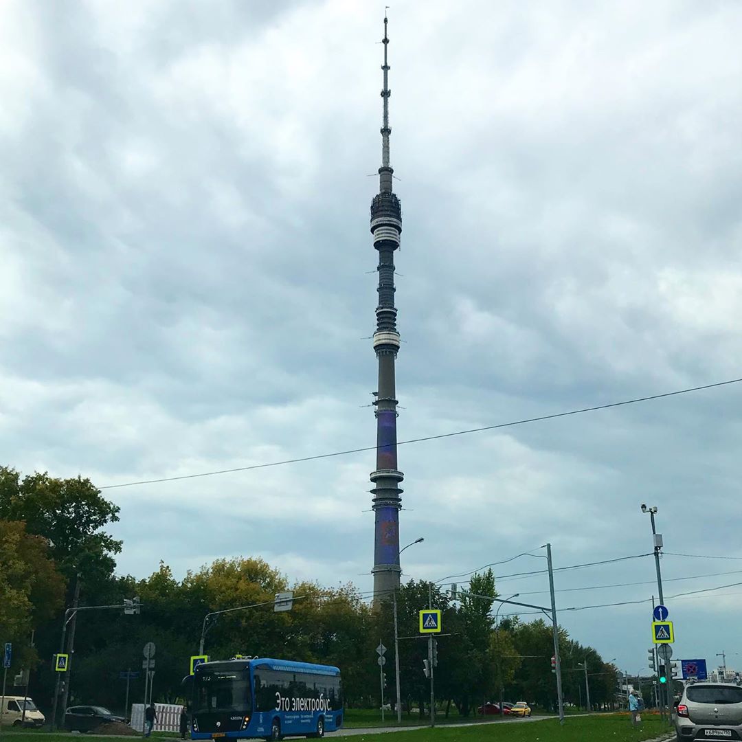 Tháp truyền hình Ostankino là công trình có độ cao nhất Thế Giới ở thời điểm xây dựng