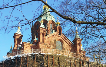 Ngắm kiến trúc tuyệt đẹp của nhà thờ Uspenski