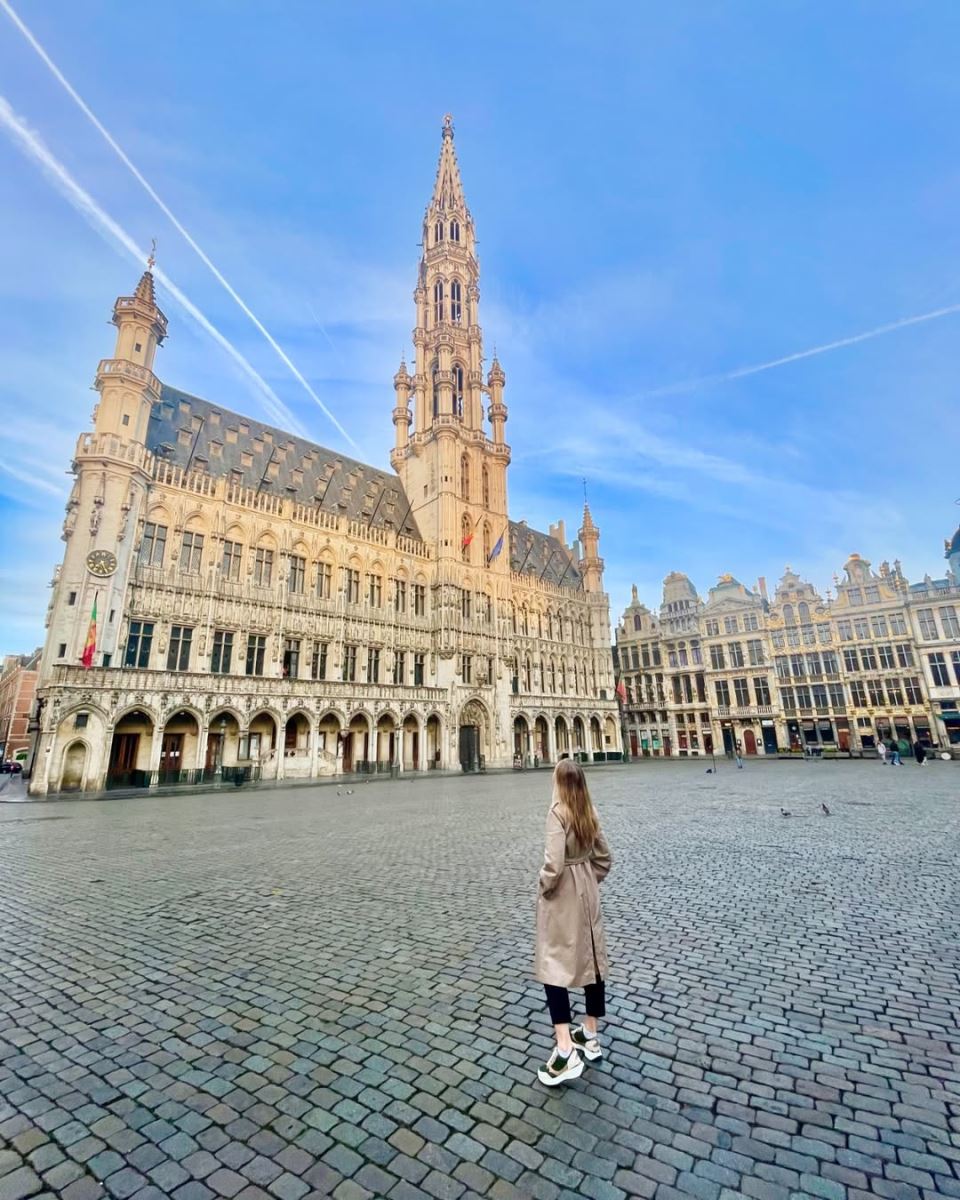 Quảng trường Grand Place được mệnh danh là "trái tim" của nước Bỉ