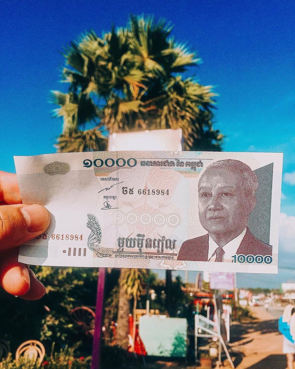 Tờ 10000 Riels Campuchia