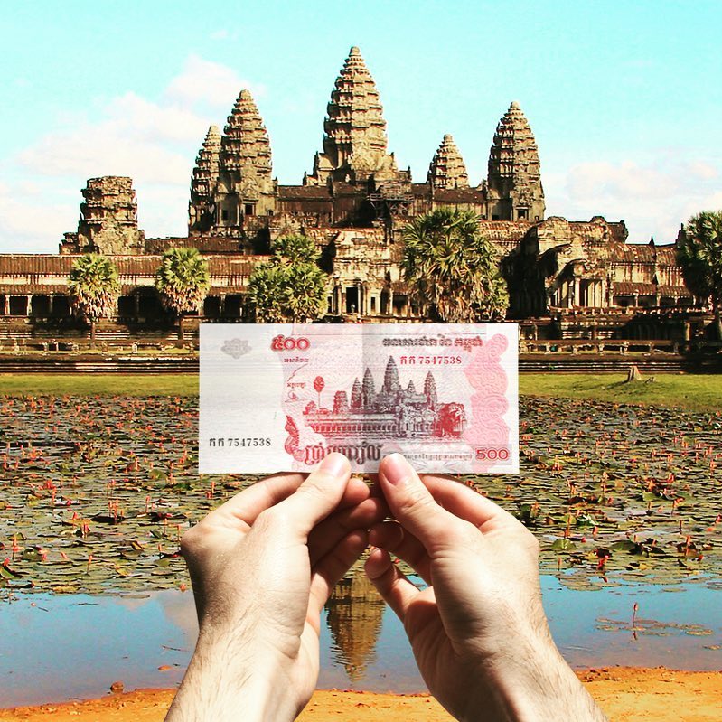 Đồng 500 Riels Campuchia