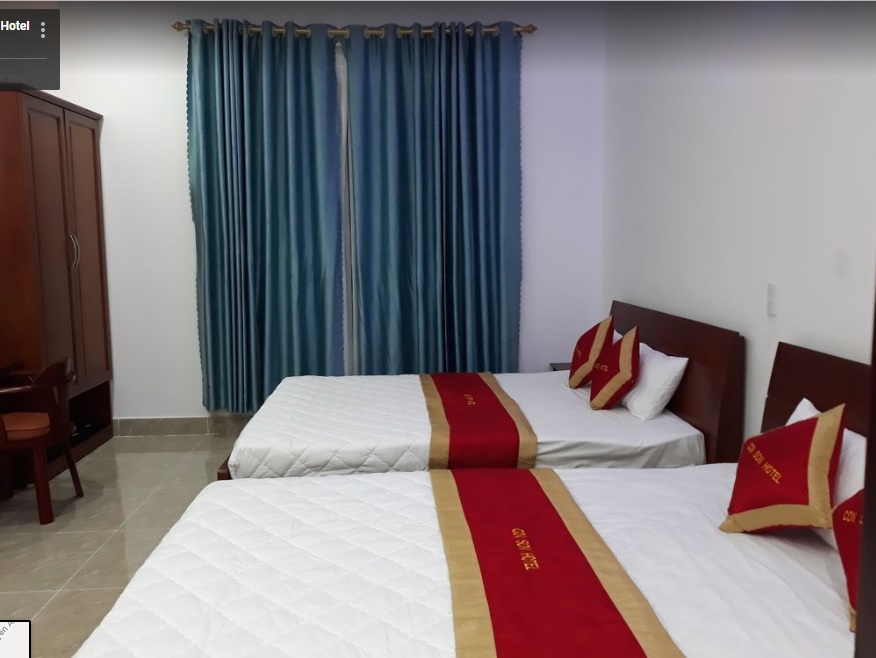 Phòng nghỉ trong khách sạn Côn Sơn City