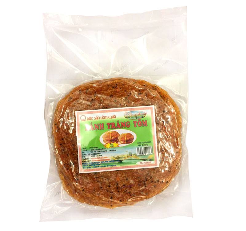 Bánh tráng tôm đặc sản Đà Nẵng