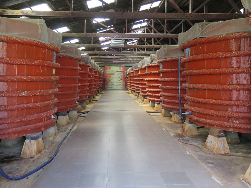 Nhà thùng sản xuất nước mắm Phú Quốc rất sạch sẽ và có nhiều điều thú vị để khám phá