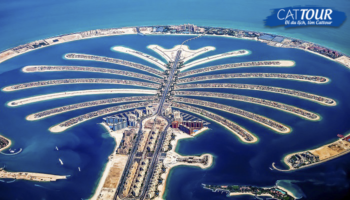 Quần đảo Cây cọ Palm Jumeirah được mệnh danh là kỳ quan thứ tám của thế giới