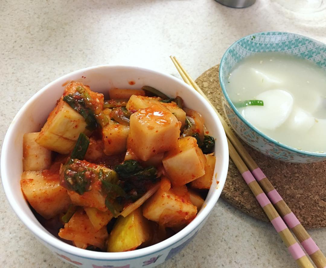 Kimchi củ cải