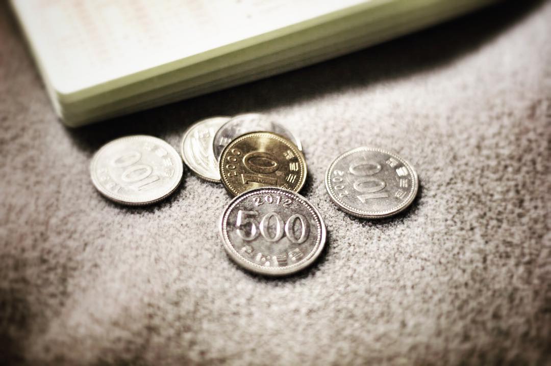 Những đồng tiền xu Hàn Quốc