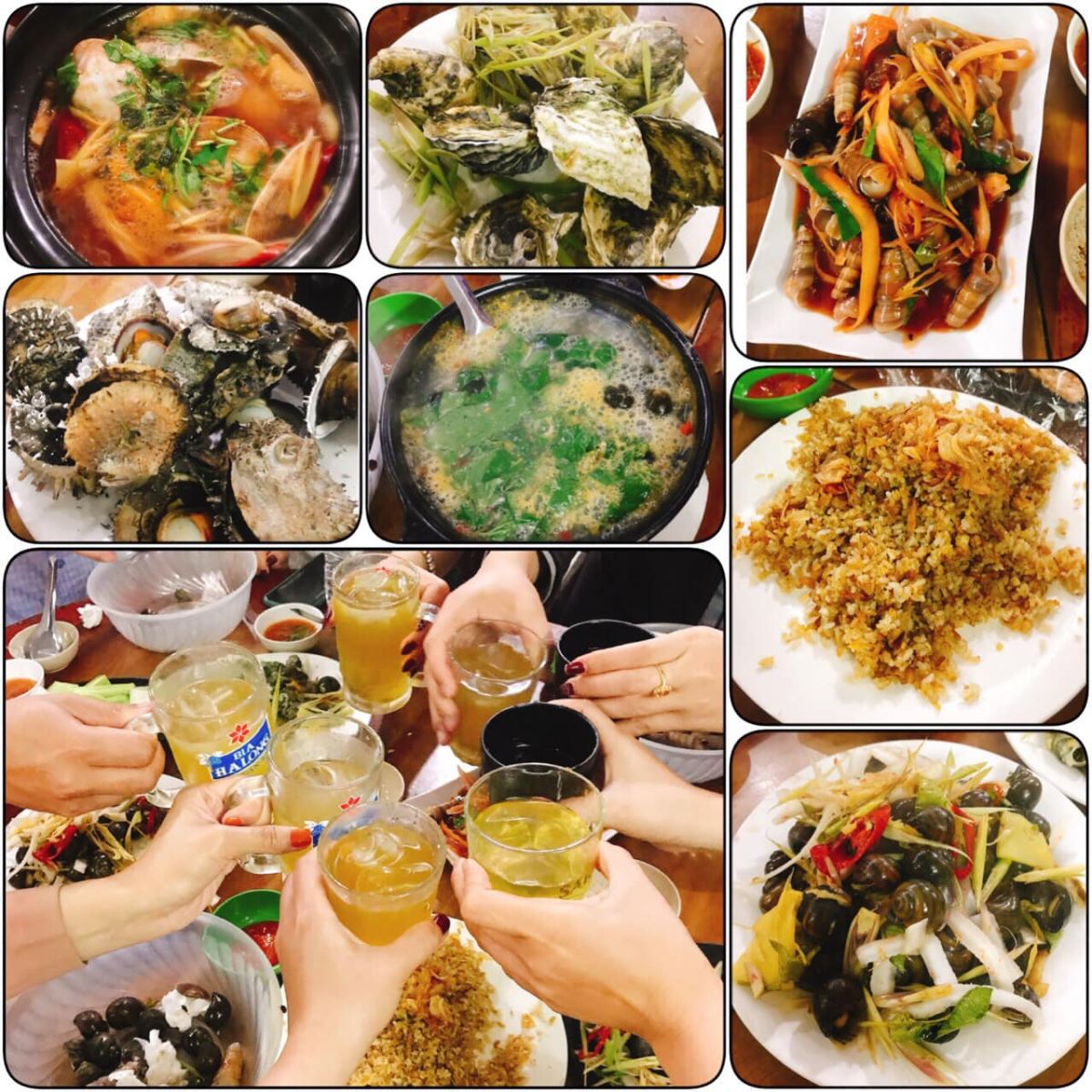 Quán Ốc Gật Gù là thiên đường cho tín đồ hải sản nhỏ