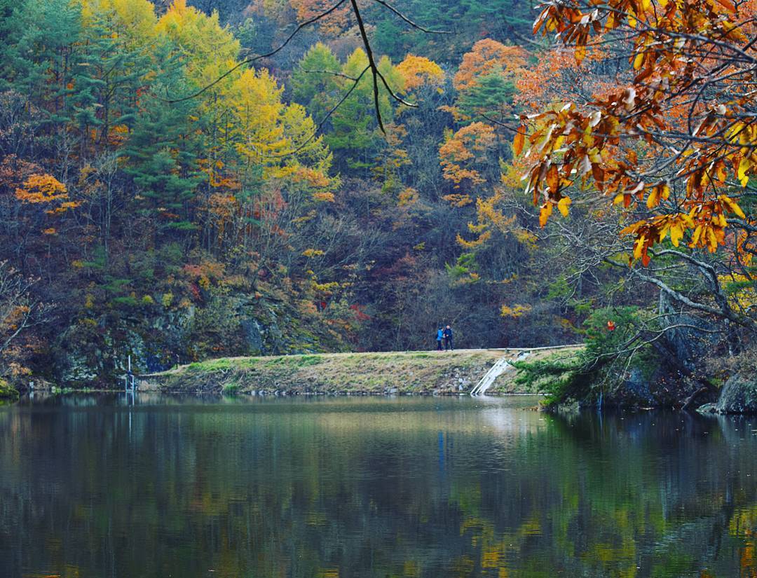 Đập nước đẹp nhất ở Hàn Quốc vào mùa thu