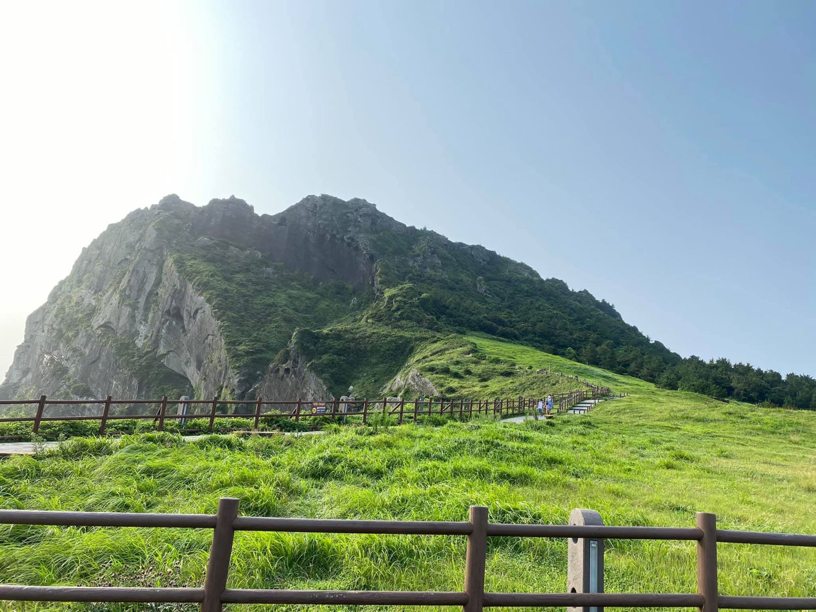 Phong cảnh thiên nhiên ở Jeju còn rất hoang sơ và yên bình