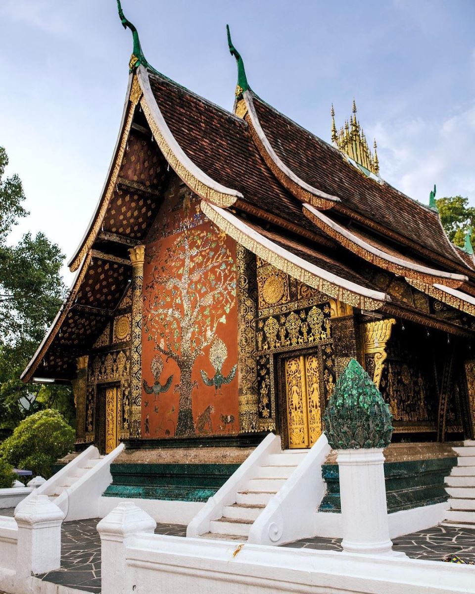 Wat Xieng Thong – ngôi chùa Phật giáo đẹp nhất ở Luông Pha Băng, Lào