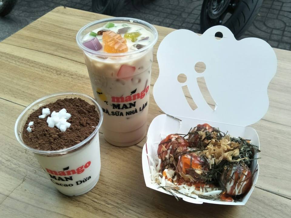 Mango Man - takoyaki và trà sữa