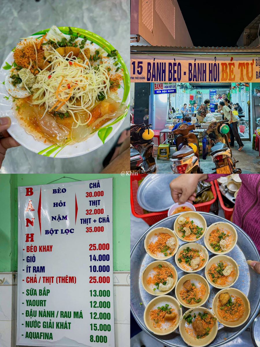 Bánh bèo Bé Tư