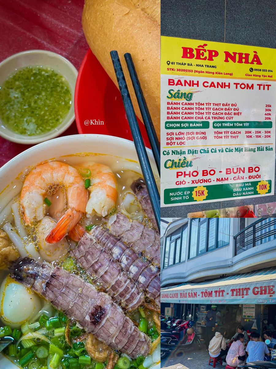 Bánh canh tôm tít Nha Trang