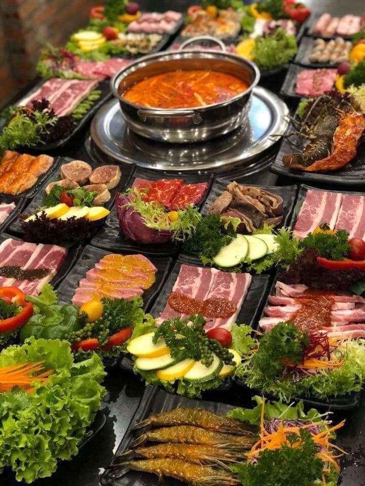 Phố nướng buffet Nhật - Hàn Sakura SaPa