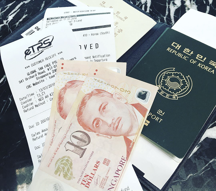 hoàn thuế khi đi du lịch singapore