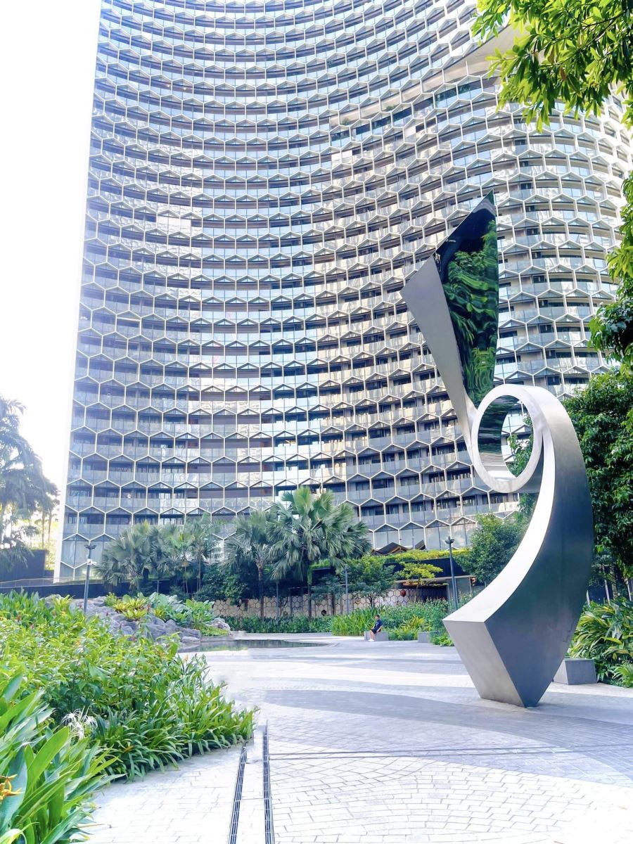 Marina One được mệnh danh là thung lũng xanh giữa lòng thành phố Singapore