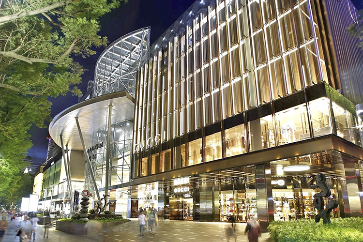 top 10 trung tâm mua sắm ở singapore