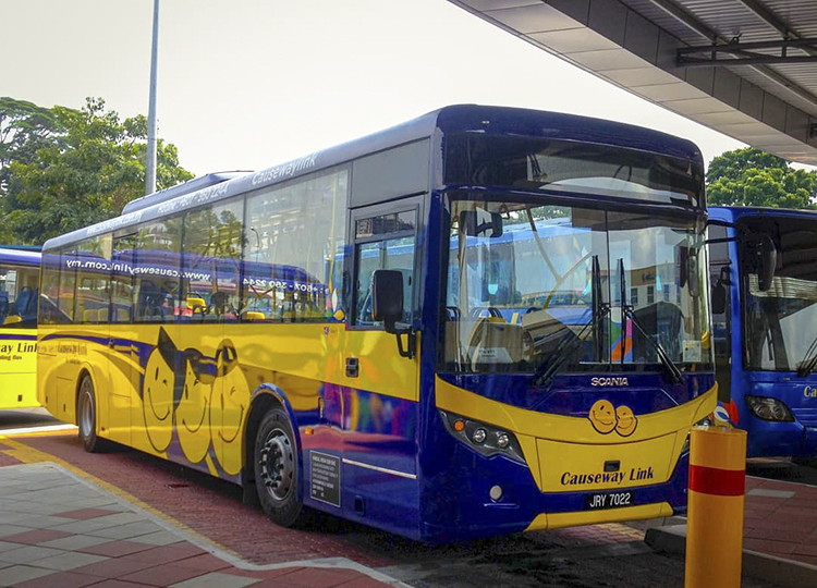 xe bus từ kuala lumpur đi singapore