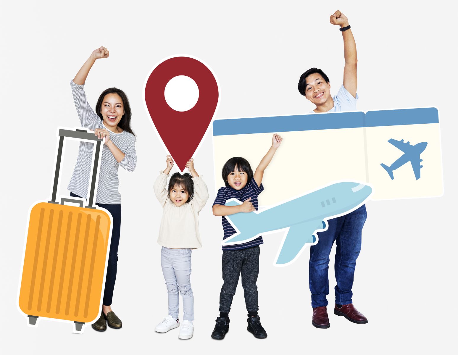 Visa của trẻ có dễ xin hay không tùy vào hồ sơ của bố mẹ