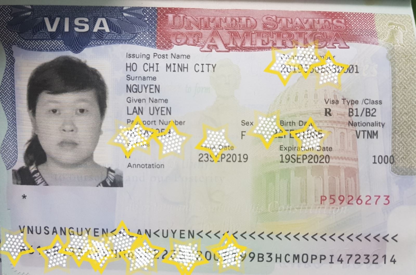 Một điểm cần lưu ý là xin Visa Mỹ không cần phải chứng minh tài chính