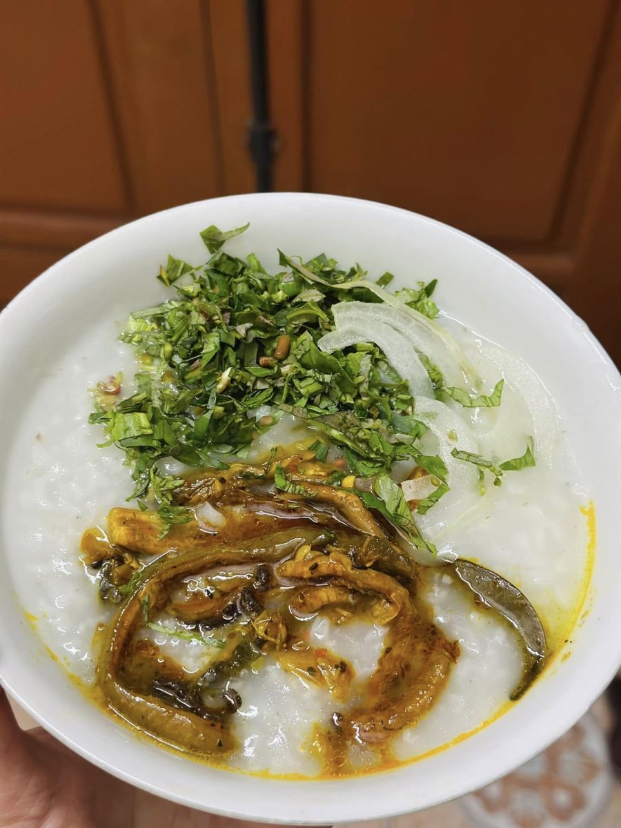 Cháo lươn Nghệ An mang hương vị đặc trưng không thể lẫn vào đâu được