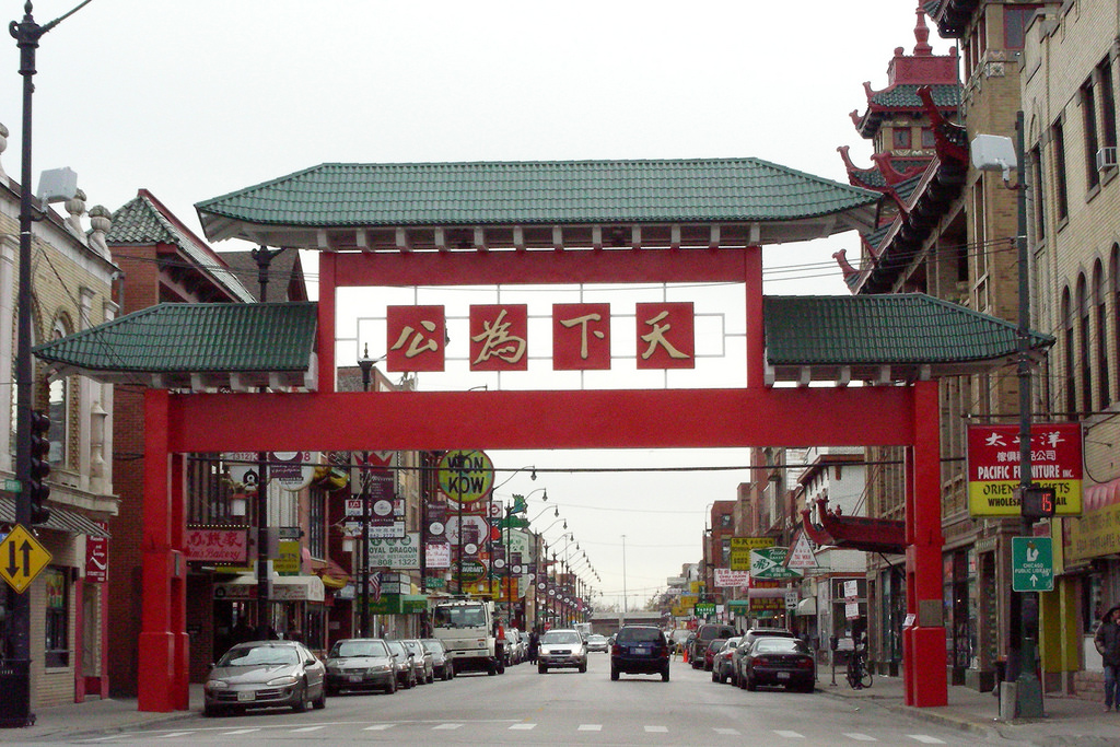 Khu Chinatown ở Chicago, Mỹ